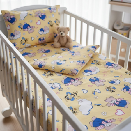 Бебешки Спален Комплект Ранфорс Сладък сън