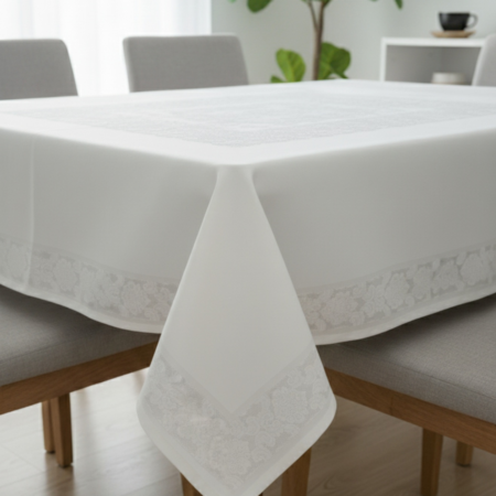Покривка за маса - Джъмбо бяла