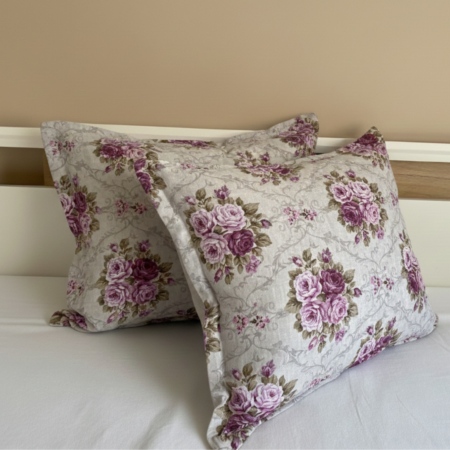Калъфки за възглавници - Хасе Лилава Роза