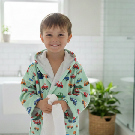 Детски халат Коли
