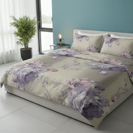 Спален комплект от хасе - Пърпъл Блум