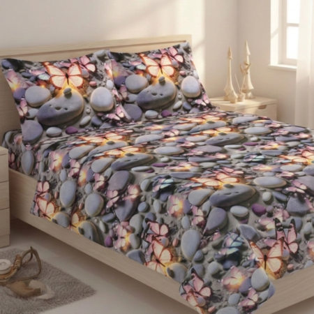 Спален комплект ранфорс - Феъри Гардън 5Д