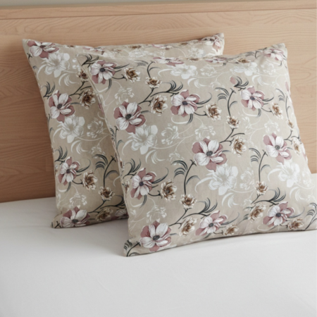 Калъфки за възглавници - Хасе Капучино Цвете