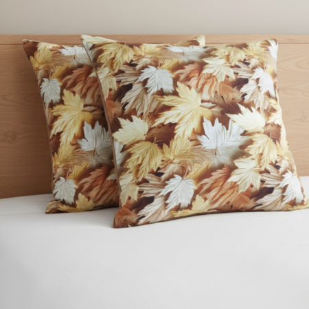 Калъфки за възглавници - Ранфорс Есенни Листа 5D
