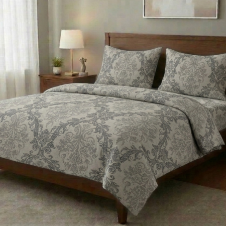 Спален комплект от хасе - Сив Елеганс