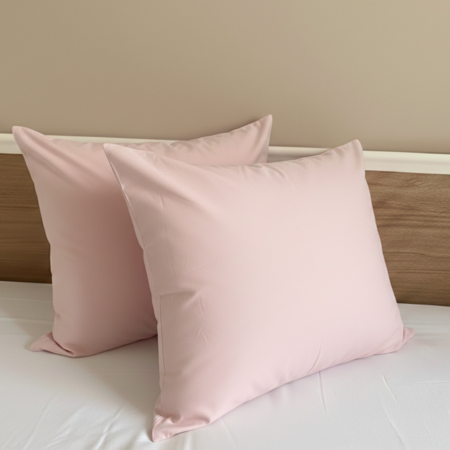 Калъфки за възглавници - Ранфорс Бебешко Розово