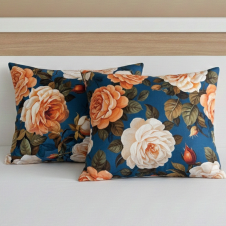 Калъфки за възглавници - Памучен Сатен Азур Лукс